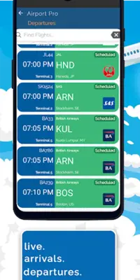 Henri Coandă Airport (OTP) Info + Flight Tracker android App screenshot 4